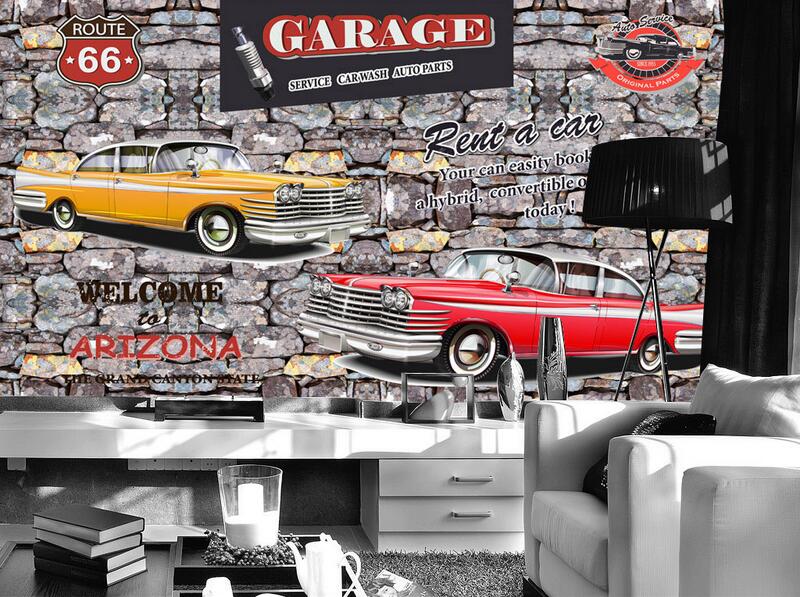

3d room wallpaper custom photo European style retro wall car backdrop wall painting picture 3d wall murals wallpaper for walls 3 d, Picture shows