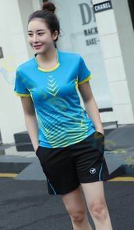 sky blue Female models