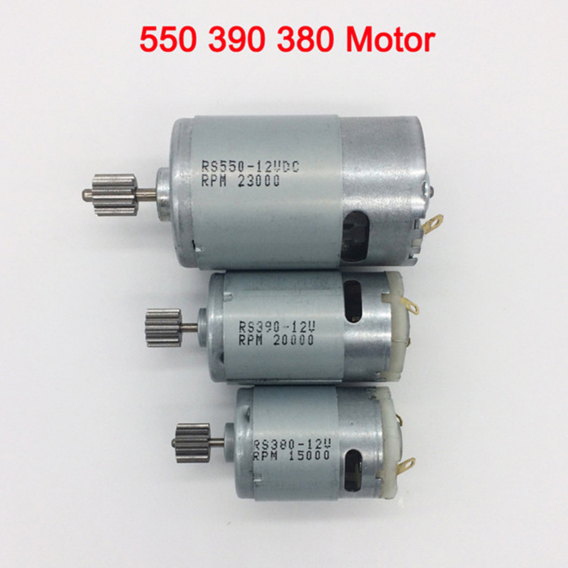 

Children electric car 12V dc motor,remote control cars 12V engine,kid's electric motorcycle 6v electric motor,550 380 390 engine