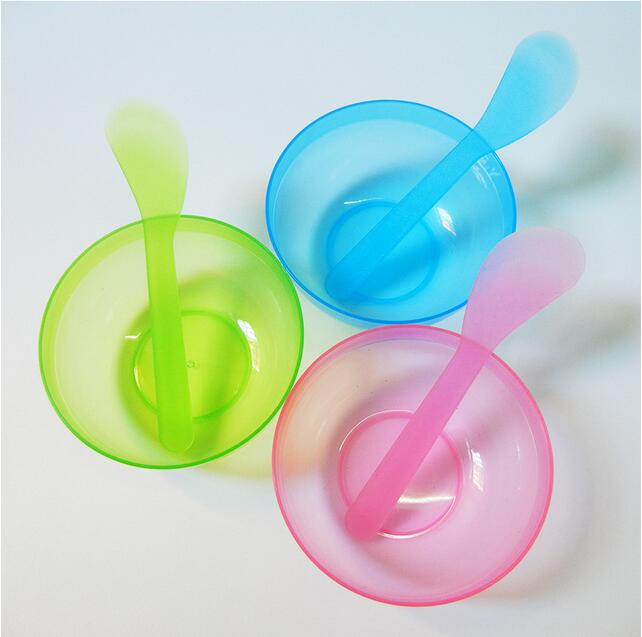 

Facial Mask Bowl & Stick Set Facial Mask Stick Tool kit Women Female Cosmetic Tools DIY Mixing Spoon Makeup