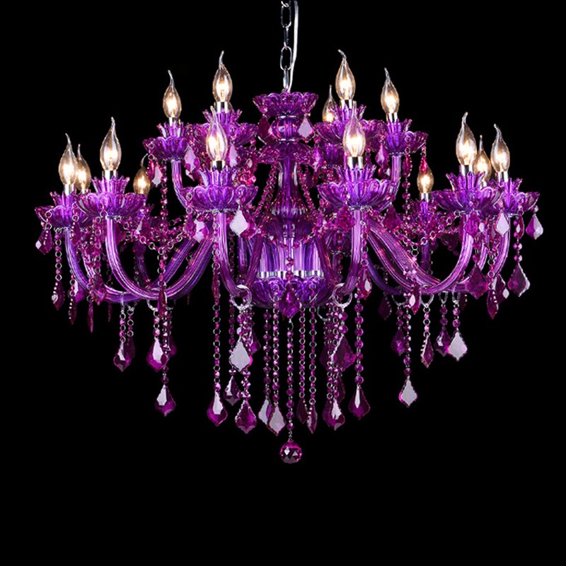 Luxury fashion living room crystal Chandeliers Modern restaurant Home Pendant lamps Bedroom shop candle chandelier lighting Hotel Hall Staircase-image-401584040