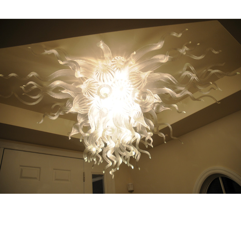 

white modern lamps crystal chandeliers Murano glass chandelier led light bulbs Chandelier for dining room entrance hall