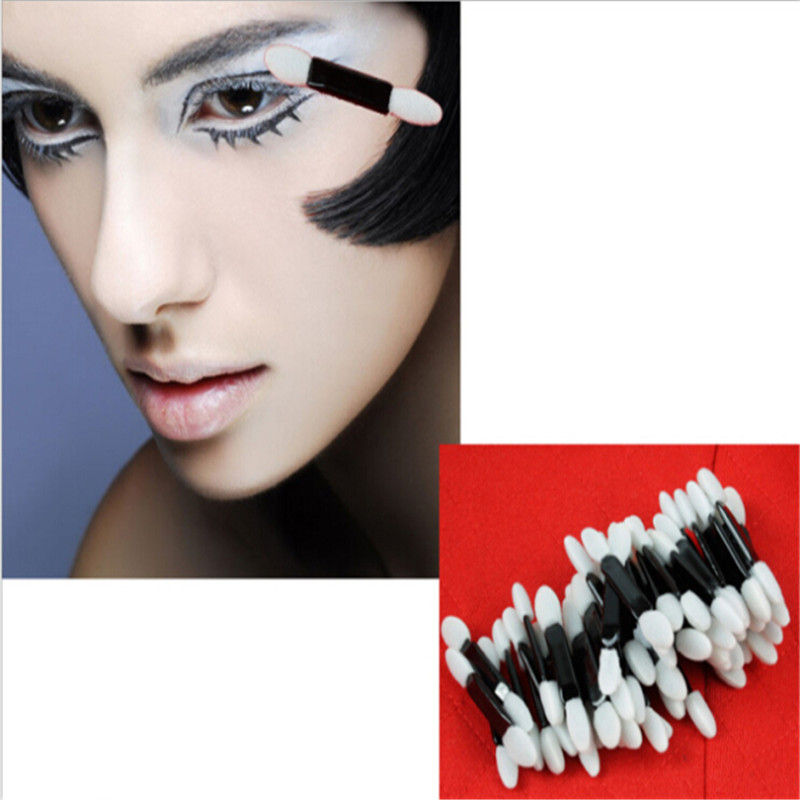 

New Eyeshadow Applicator Professional Sponge Double Ended Make Up Supplies Portable Eye Shadow Brushes Cosmetic Tools