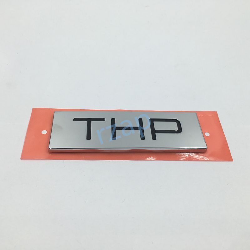 Nouvel autocollant pour Peugeot 3008 308, emblème de porte arrière de voiture, Logo THP, Badge en métal 3D, plaque signalétique