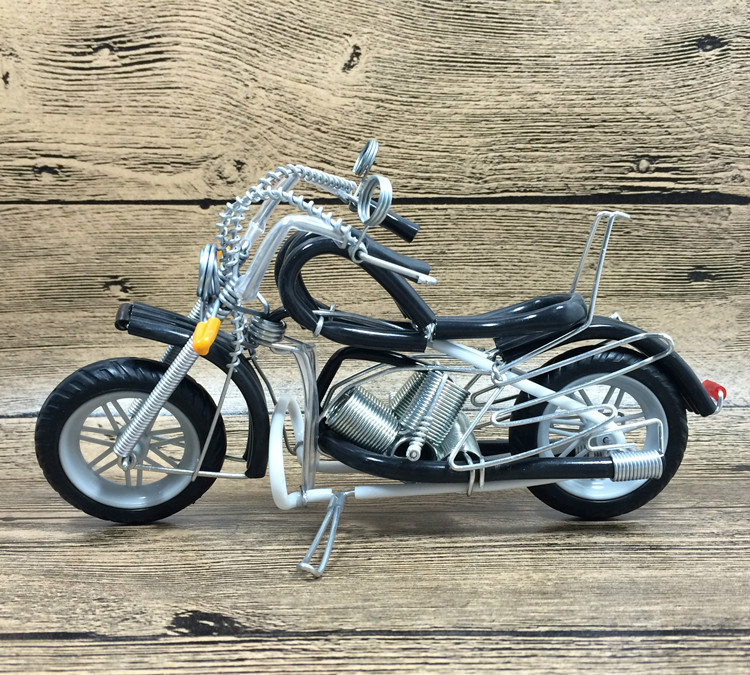 New Plastic Motorcycle Model Toys, Classic Handcrafted Work of Art, Personalizedl Creative, Kid' Birthday Party Gift, Collecting, Decoration-image-399960277