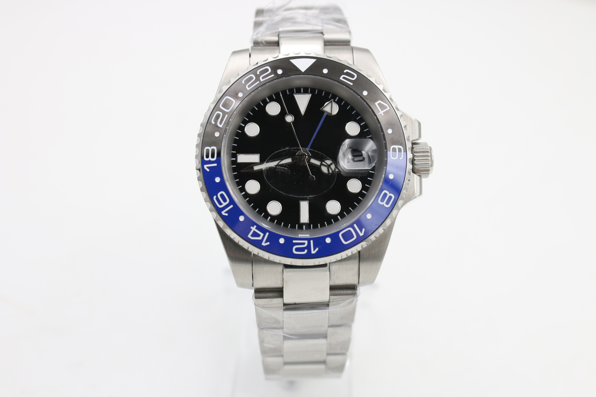 

U1 Factory Promotional high quality men's watches 116710 Batman ceramic rotating bezel original hand buckle automatic mechanical watch, Black