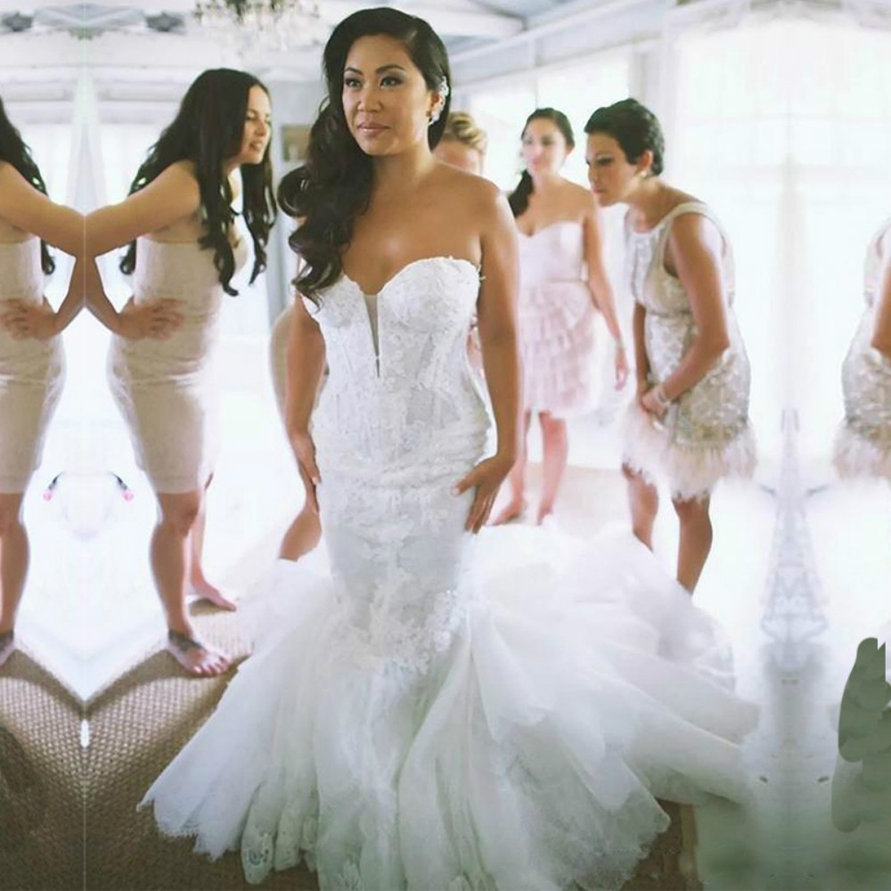 bridal train dresses and styles