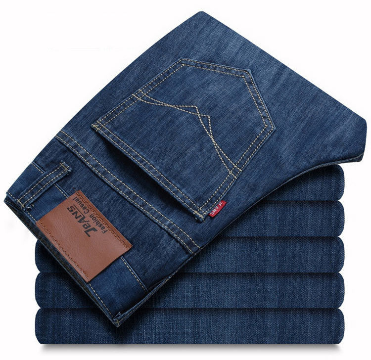 Wholesale-Free shipping new hot Men's clothing autumn casual jeans male long trousers straight cotton men's denim jeans for man Size 28-38
