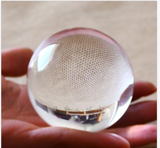 

Asian Rare Natural Quartz Clear Magic Crystal Healing Ball Sphere 40mm + stand