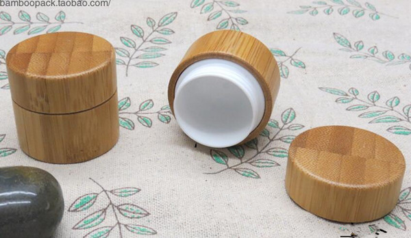 5g /5ml bamboo jar wax box cream cosmetic jar Dab Wax e cig wax oil container-image-400827648