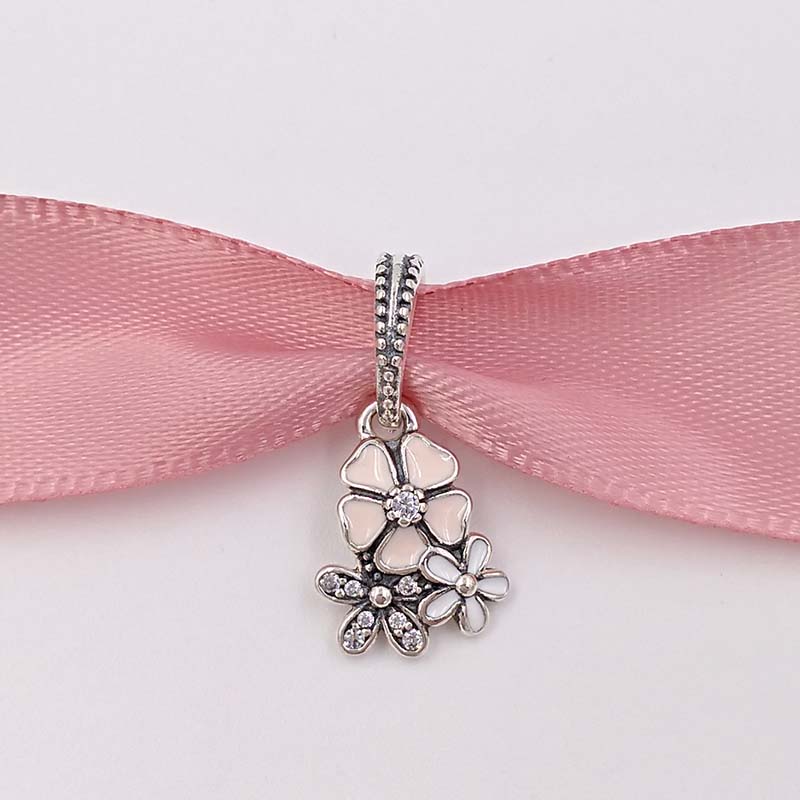 

Authentic 925 Sterling Silver Beads Poetic Blooms Pendant Charm Fits European Pandora Style Jewelry Bracelets & Necklace 791824ENMX