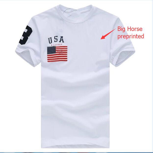 

discounted poloshirt men tshirt USA Summer New fashion casual Short sleeve T shirt cotton sexy men tee shirts  L XL 2XL dropshipping, White