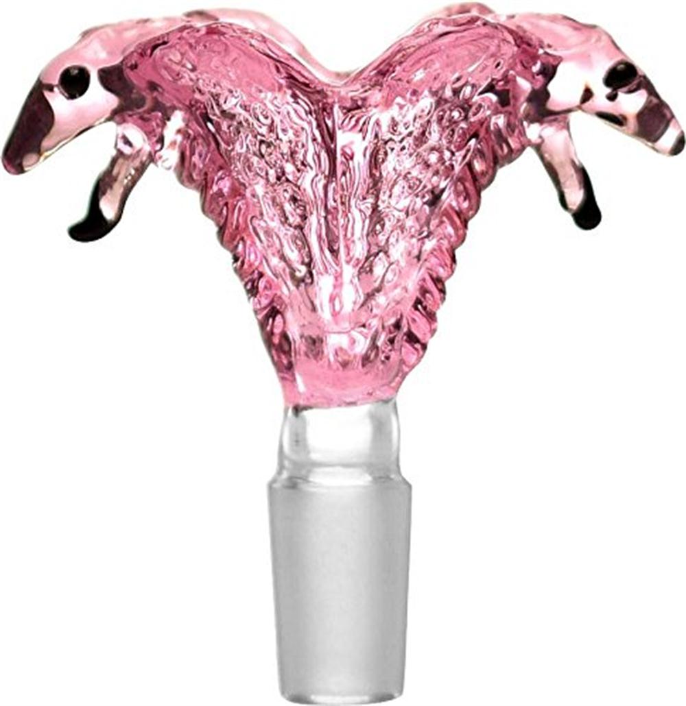 

Hot Sale Cobra Snake Male Glass Bowls Smoking Bongs and Water Pipes 18 mm Colorful Smoking accessory Free Shipping