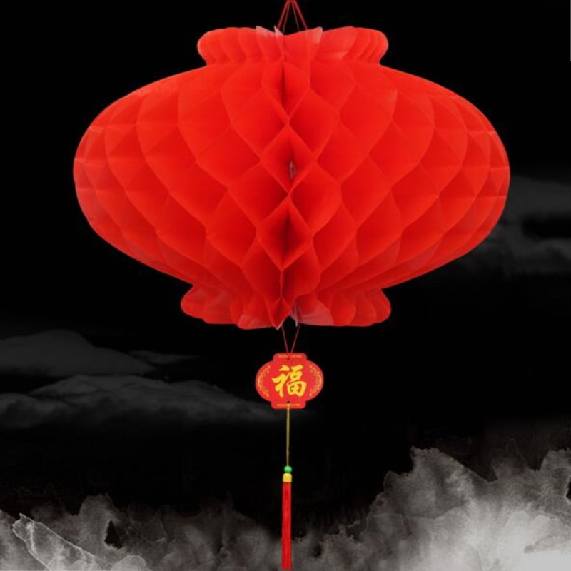 

New Arrival Party Decor 6"(15CM) Red Chinese Paper Lanterns for Wedding Festival Birthday Floral Home Decoration 100 PCS