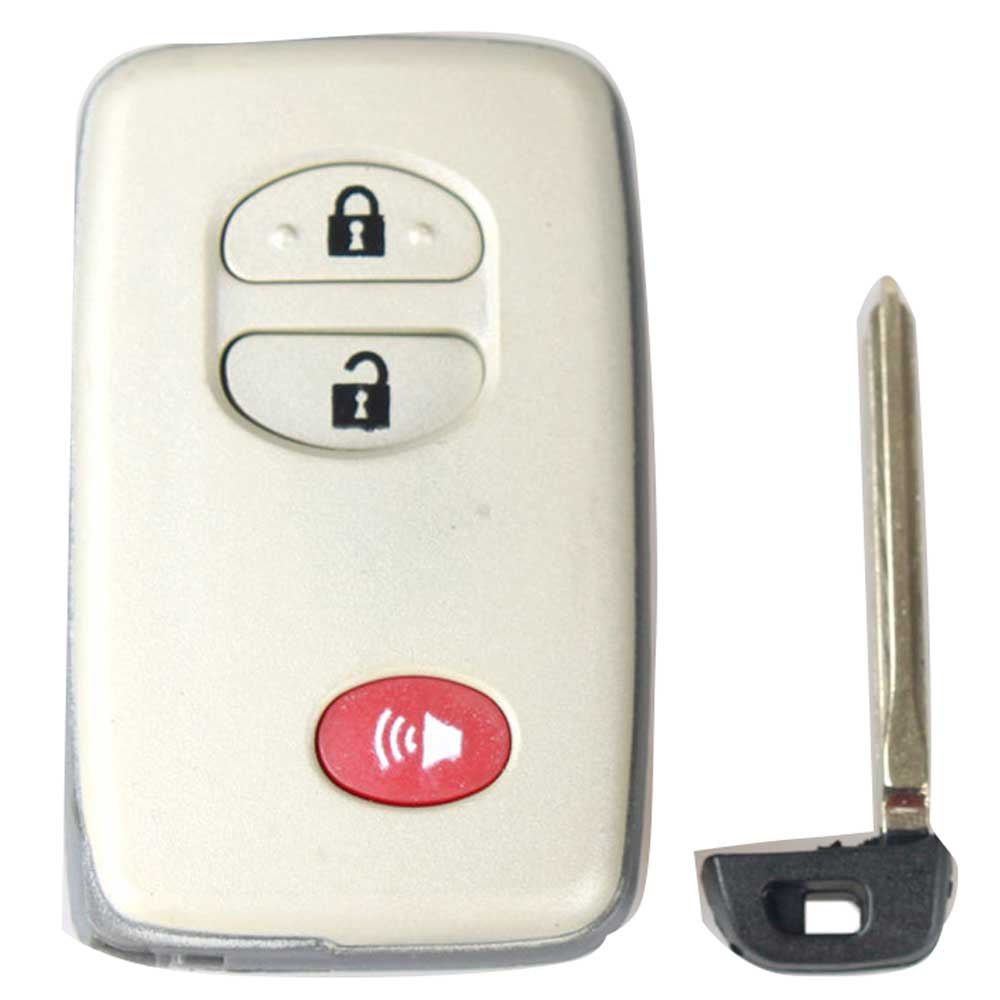 Garanti 100% 3Button Smart Remote Key Shell fit Voiture pour TOYOTA Camry Couronne Highlander Venza Cas Livraison Gratuite