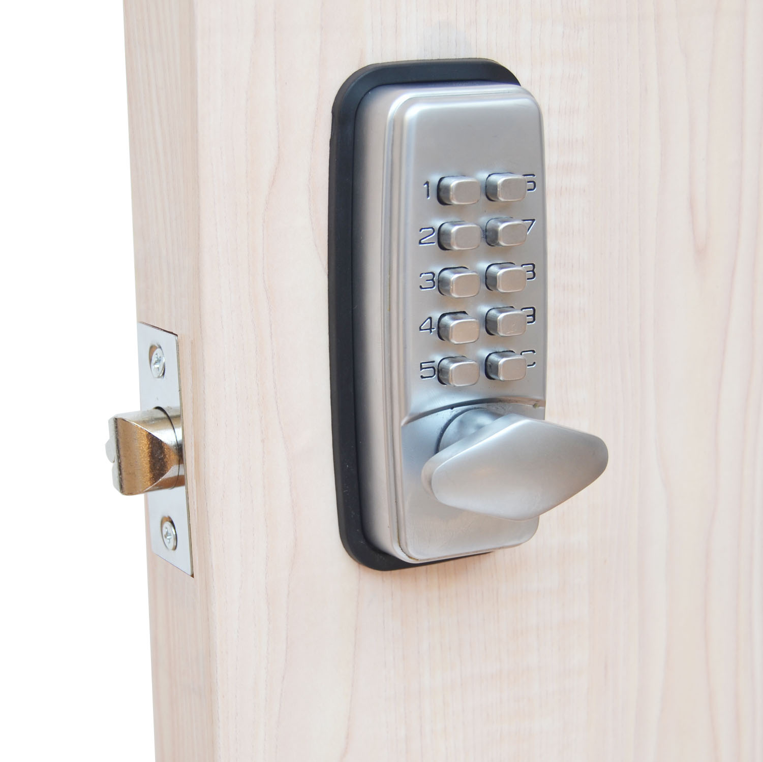 

ML01SP Mechanical Password Door Lock,Code Lock, Combination Lock,Zinc Alloy,Silvery