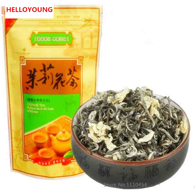 

50g Chinese Organic Early Spring Jasmine Maofeng Aromatic Green Tea Health Care Raw Tea New Scented Tae vert Food