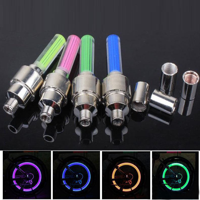 

LED Flash Bike Wheel Lights Tyre Wheel Valve Cap Light Bike Bicycle Motorcycle Car Wheel Light Tyre Good Aluminium Material LED Car Lights