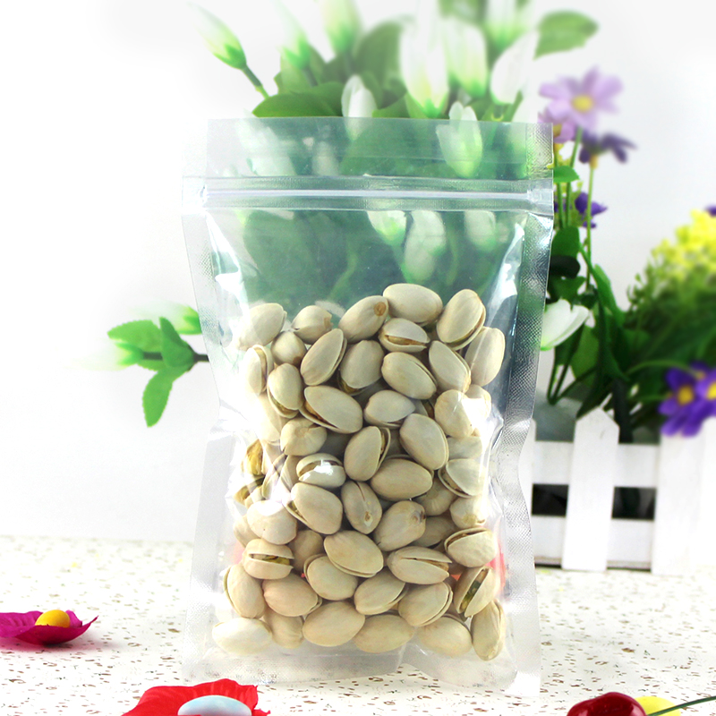 

Gift Bags 100pcs/lot 11sizes Frees Transparant Clear Plastic Pet Storage Package Food Zip Lock Packaging Bags Flat Bottom Heat Seal Punch