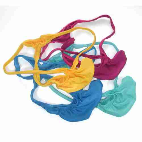 Hommes micro-string strings bulge pochet t-back sous-vêtements ascendant de roquette stretchy soft soft jersey g495b