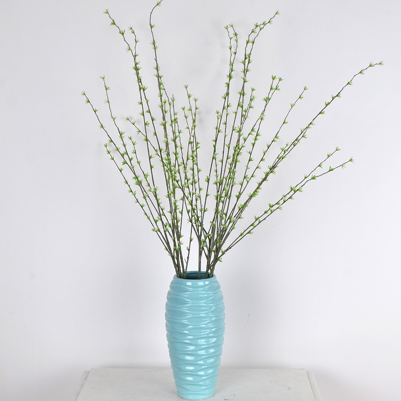 

6pcs/lot Artificial Switchgrass Plastic Flower Artificial Plants for Garden for Home Wedding Party Office Decoration, Green