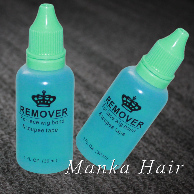 2 bottles Professional salon use 1OZ 30ml hair glue remover for lace wig toupee skin weft tape hair extension remover