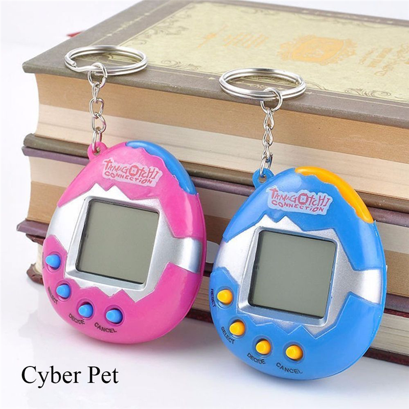 

New Retro Game Toys Pets In One Funny Toys Vintage Virtual Pet Cyber Toy Tamagotchi Digital Pet Child Game Kids Free DHL