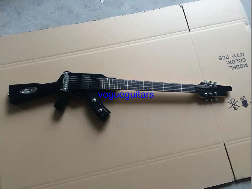 

Custom zied Unusual AK47 gun Shape Electric Guitar Can be Changed as Request.