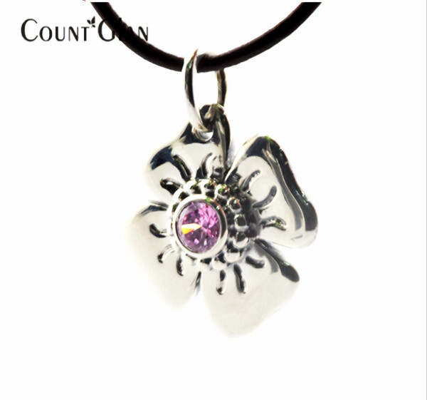 Sterling-Silver Beads P-Lock Opener Flower Beads Fits For Pandora Bracelets Original Sliver Beads DIY Whloesale Jewelry-image-396384788