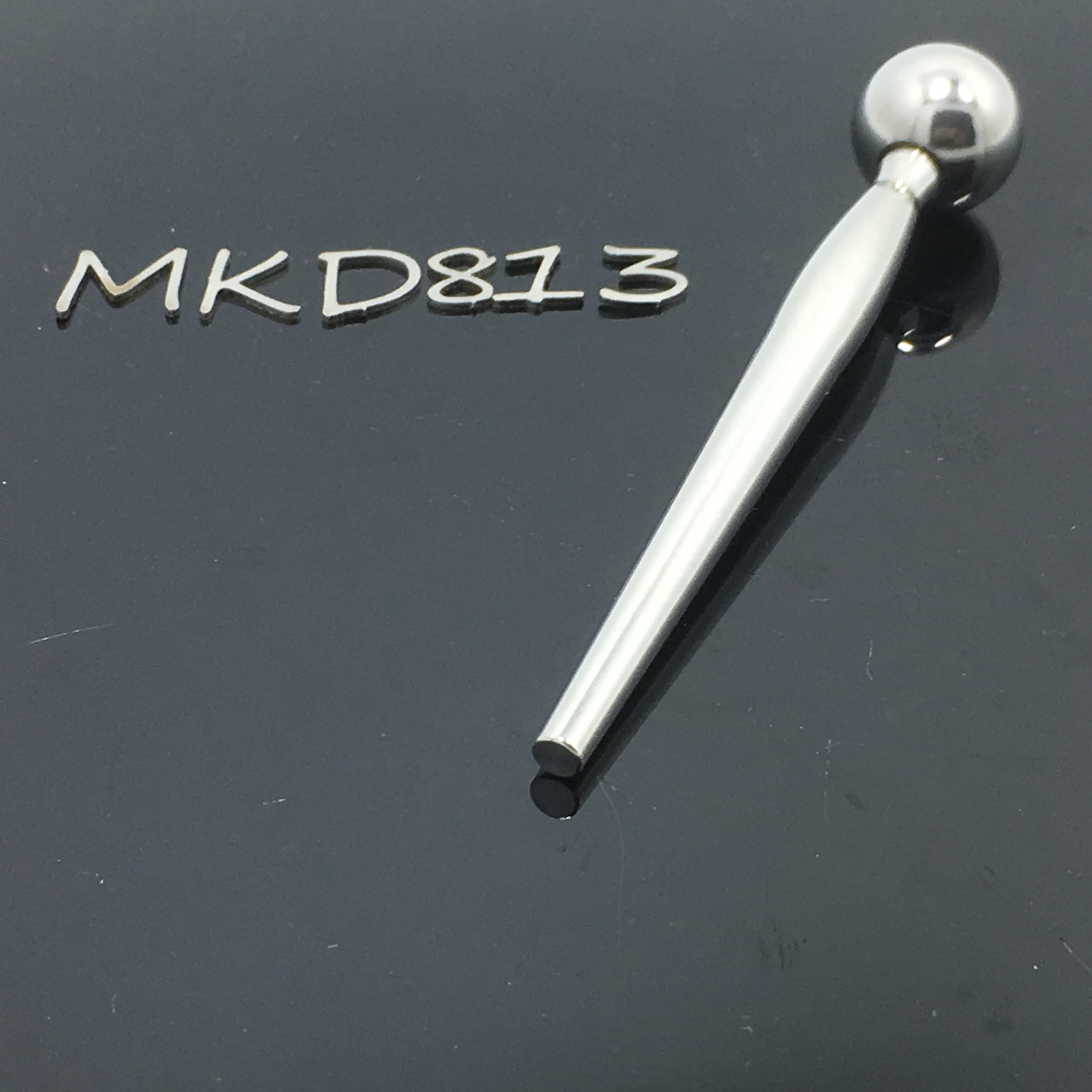 2017 nouvelle vente chaude en acier inoxydable en acier inoxydable Top Pop métal pénis Plug urétral dilatateur pénis stimulant sex toys sex toy M
