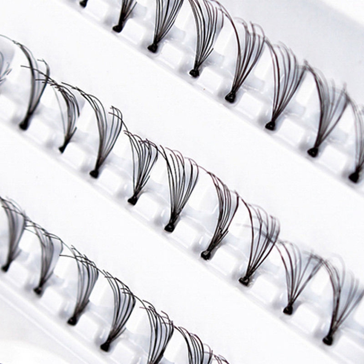 

60pcs/Set Individual Lashes Black False Eyelash Natural Long Cluster Eye Lashes Extension Makeup 8/10/14mm