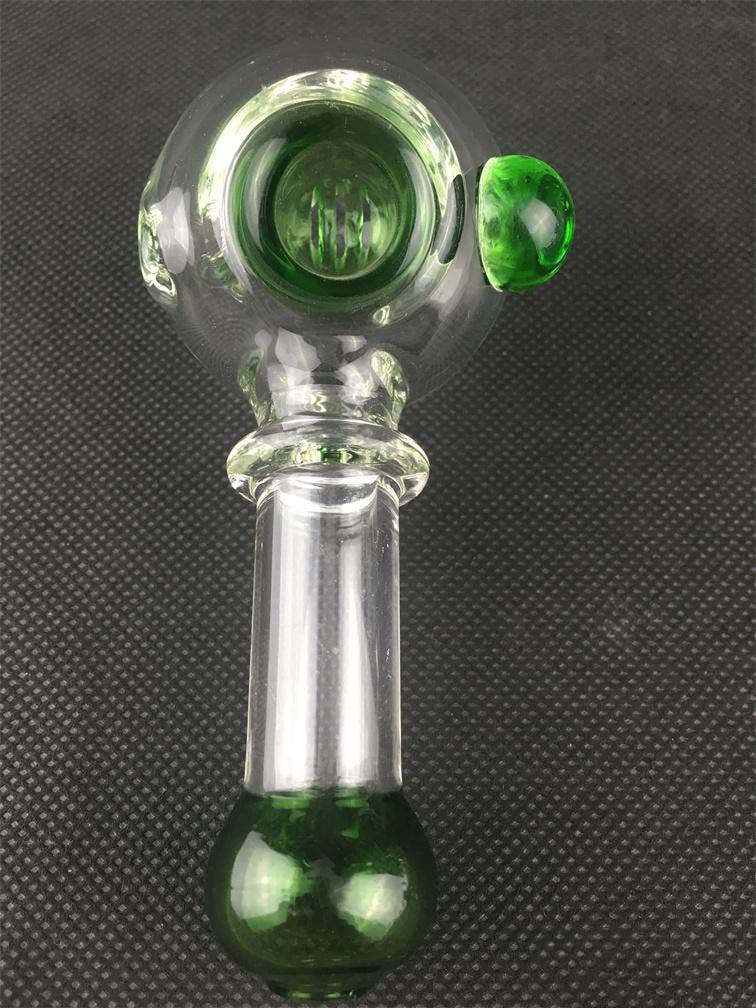 

2017 Color Glass Pipe Hand smoking pipes Spoon Pipe Glass Water Factory Direct Tobacco Cigar For Smoke Pipes High Quality Bubblers