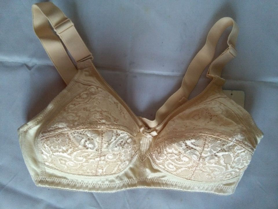 

natur... Sexy Women's No Padded Push Up wire Free Bra 36B 38B, As showing