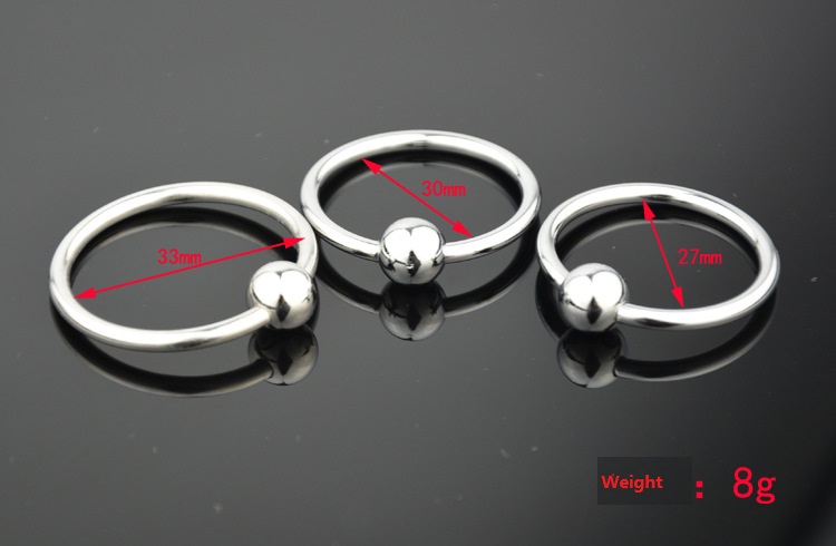 

30mm stainless steel penis ring beads metal cock ring male delay ejaculation sex ring sex products for men penis sex toys