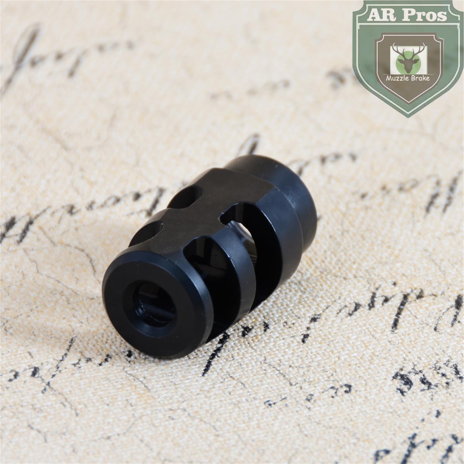 

.223 1/2x28UNEF Thread Micro Muzle Brake with Jam Nut, Customize