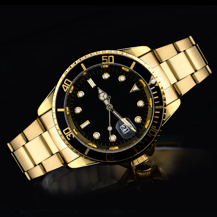 Livraison gratuite nouveau produit de marque de mode de luxe chez les hommes et les femmes date nouvelle horloge en acier montres à quartz pour h