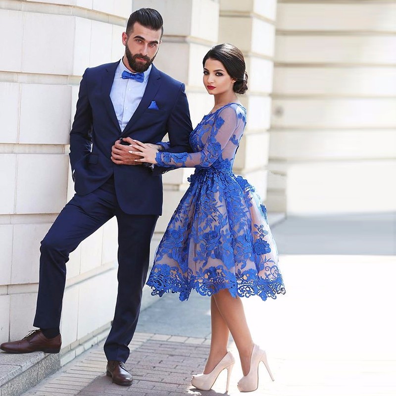 couple party wear dress