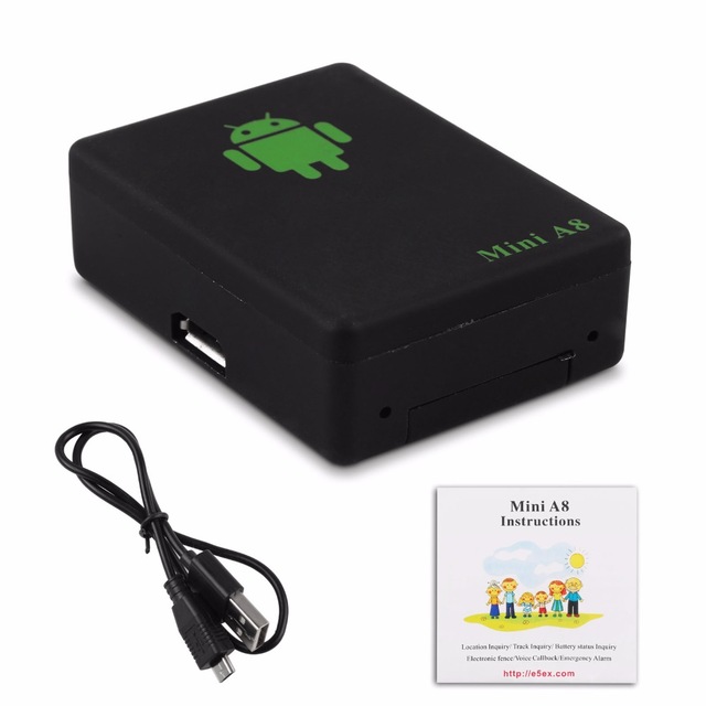 A8 Mini Rastreador Coche Niño herramienta de seguimiento de mascotas//tiempo Real localizador GPRS GPS GSM Global