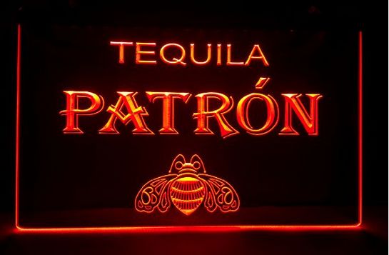 

b132 Tequila Patron beer bar pub club 3d signs led neon light sign home decor crafts