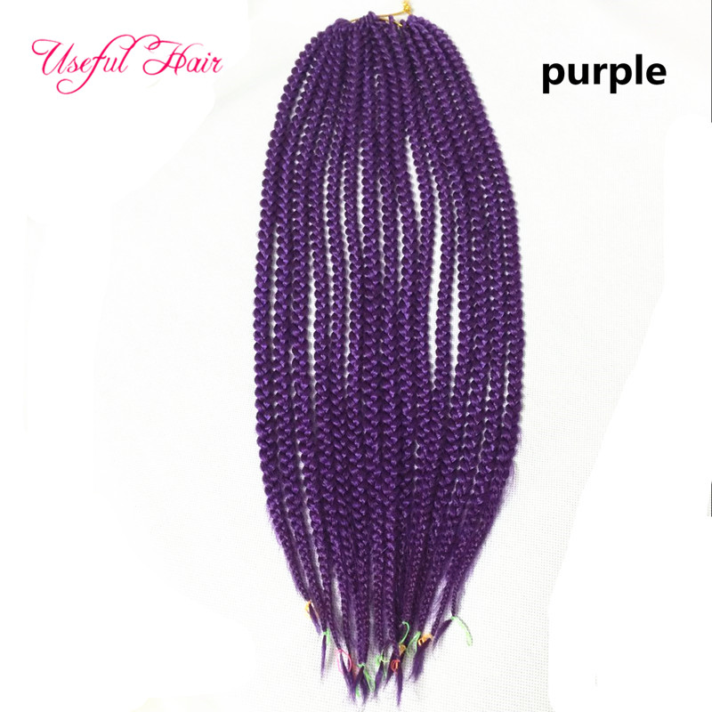 

OMBRE BLUE COLORFUL 3s box braids twist synthetic braiding hair crochet braids hair extensions 24HOURS SERVICE HAVANA TWIST BEAUTIFUL HAIR, 1b+burgundy
