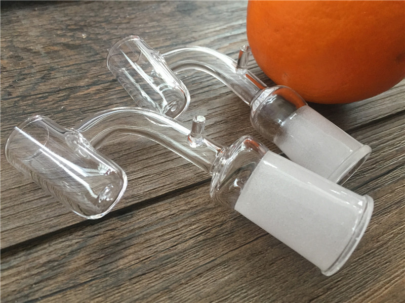 

14mm/18mm Male/Female Glass Quartz Ebanger Nail for smoking Hookah Domeless Glass Banger eNail For 16mm Coil Heater