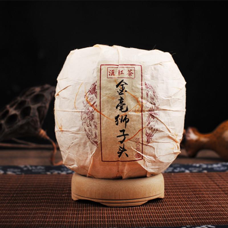 

Promotion 500g Yunnan Dianhong Red Black Tea Gold Cents Lion Head Gold Melon Tuocha Factory Direct Sales
