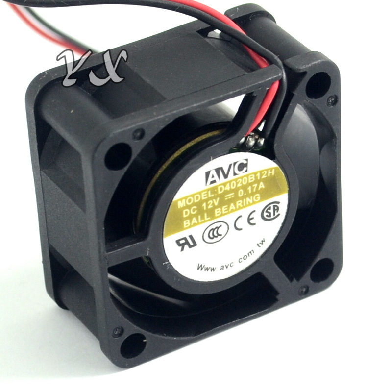 FOR ADDA AD0412LB-C5B 404020mm 4cm 40mm 4020 12V 0.11A 4Wire fan Axial Fan Cooling fan