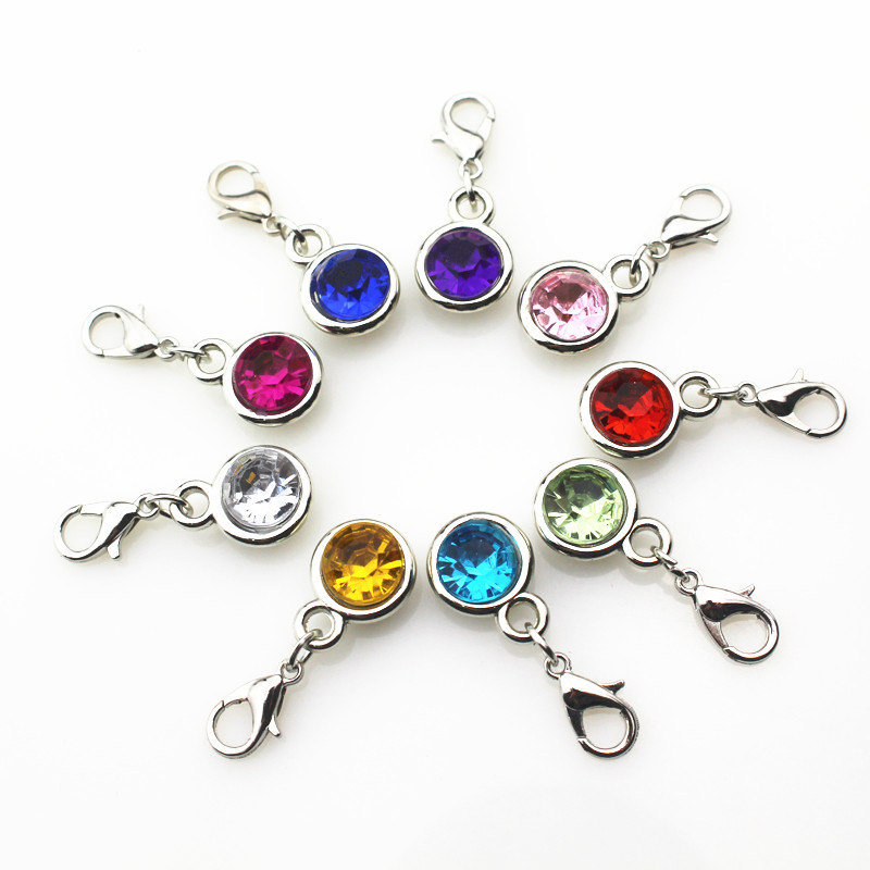 

100pcs/lot Mix Random Colors CCB Crystal Charms Dangle Hanging Charms DIY Bracelet Necklace Jewelry Accessory Floating Charms