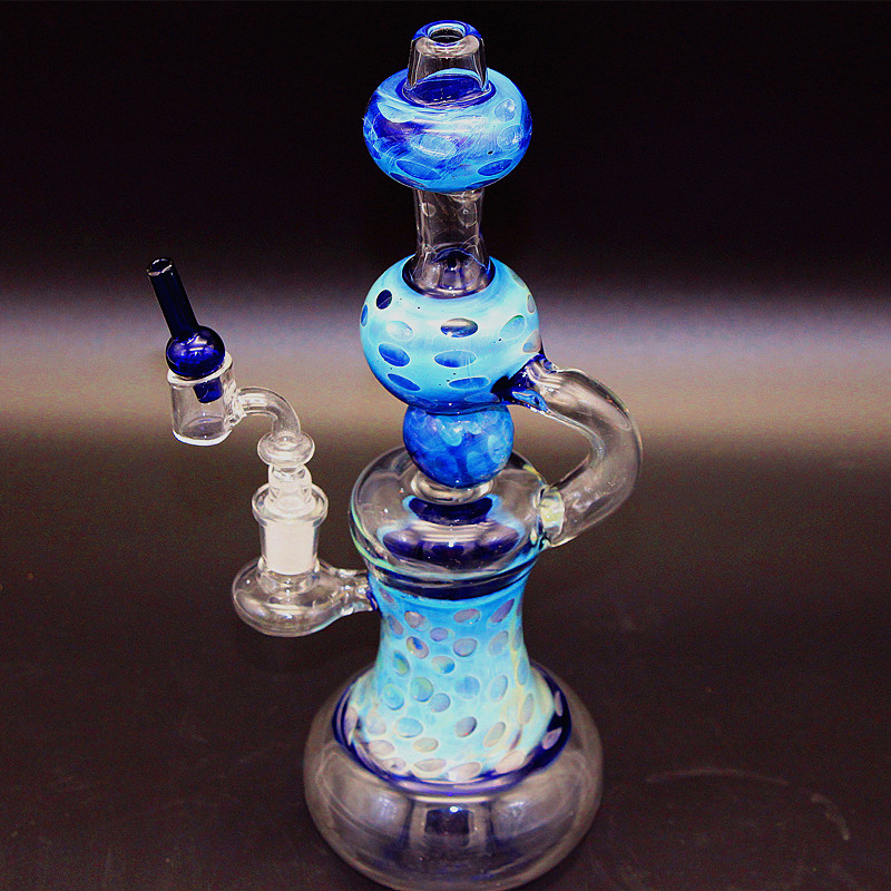 

Bong!New Multi colour Glass Water Pipes Fab Egg with Matrix Perc 14.5mm Female Joint Oil Rigs Glass Bongs