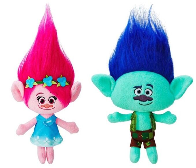 muñecos trolls de la suerte