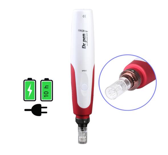 

Fashion Hot Beauty Equipment With 25 cartridges! electric derma stamp MYM derma pen micro needle roller beauty equipment