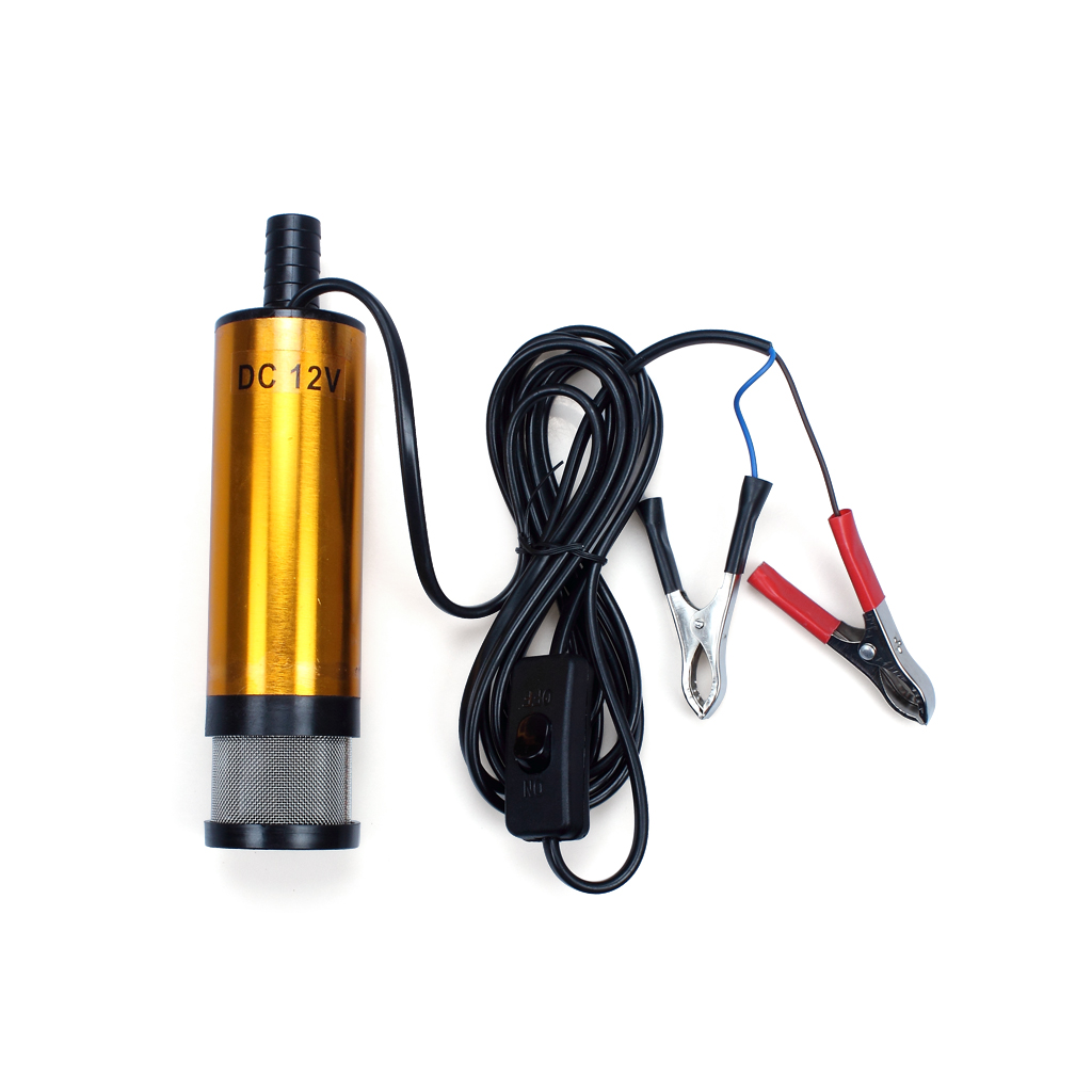 

12V DC Diese Fuel Water Oil Car Camping fishing Submersible Transfer Pump