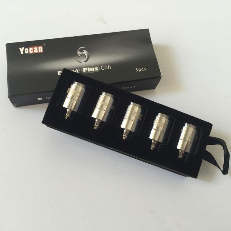 

Authentic Ceramic Coil & Quartz Dual Coils for Yocan Evolve Plus Kit Vaporizers E Cigs Replacement Vape Coil 5pcs/pack