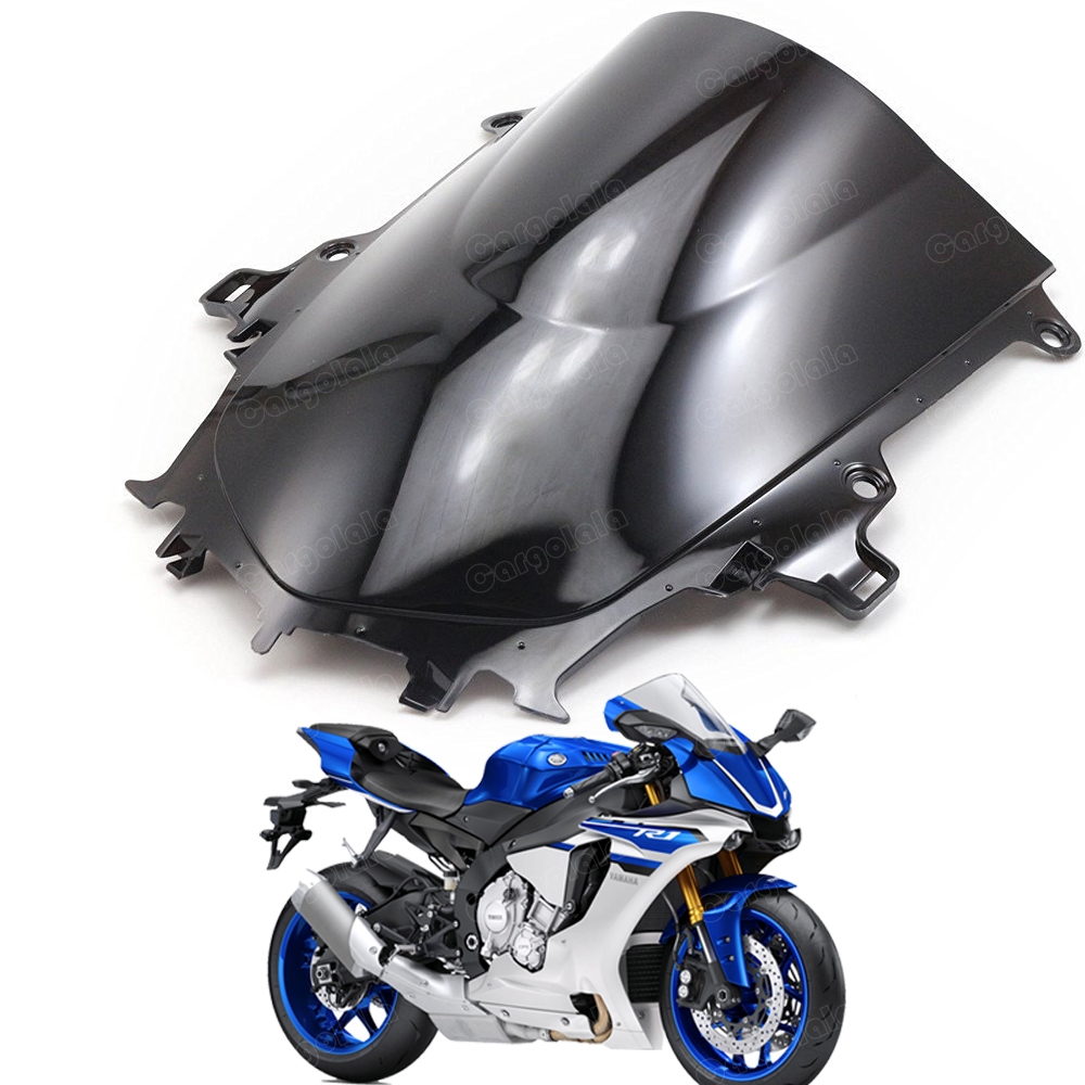 Pare-brise double bulle pour Yamaha YZF 1000 YZF1000 R1 2015-2016